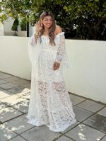 MAXI DRESS CUT OUT SHOULDER - Image 2
