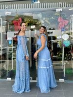 MAXI DRESS CUT OUT SHOULDER - Image 4