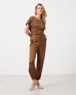 TROUSER SATIN ELASTIC HEM - Image 9