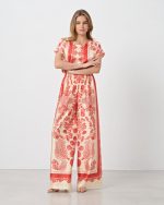 TROUSER PRINTED SATIN - Image 5