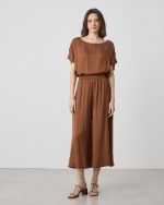 TROUSER SATIN WIDE LEG - Image 7