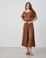 TROUSER SATIN WIDE LEG - Image 11