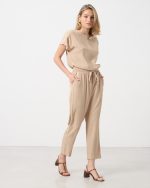 TROUSER CROPPED CONTRAST - Image 6
