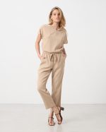 TROUSER CROPPED CONTRAST - Image 7