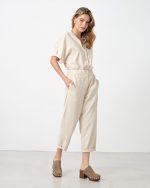 TROUSER LINEN CROPPED - Image 4