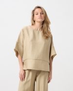 BLOUSE LOOSE SHORT SLEEVE - Image 2