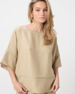 BLOUSE LOOSE SHORT SLEEVE - Image 6