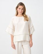 BLOUSE LOOSE SHORT SLEEVE - Image 14