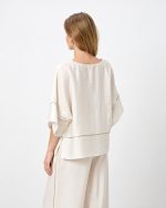 BLOUSE LOOSE SHORT SLEEVE - Image 17