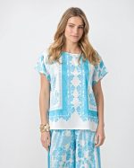 BLOUSE SATIN PRINTED