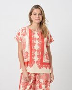 BLOUSE SATIN PRINTED - Image 7