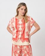 BLOUSE SATIN PRINTED - Image 8