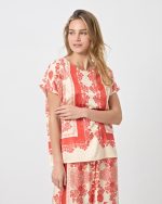 BLOUSE SATIN PRINTED - Image 9