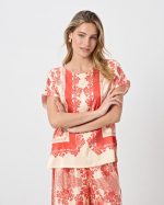 BLOUSE SATIN PRINTED - Image 12