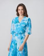 CROP TOP CHIFFON PRINTED