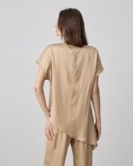 BLOUSE ASYMMETRICAL SATIN - Image 6