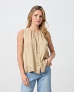 BLOUSE RUCHED HIGH NECK - Image 2