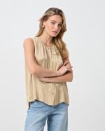 BLOUSE RUCHED HIGH NECK - Image 3
