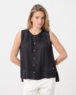 BLOUSE RUCHED HIGH NECK - Image 11