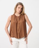 BLOUSE RUCHED HIGH NECK - Image 16