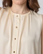 BLOUSE RUCHED HIGH NECK - Image 20