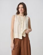 BLOUSE RUCHED HIGH NECK - Image 22