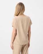 BLOUSE CONTRAST SLEEVE - Image 6