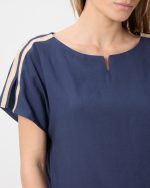 BLOUSE CONTRAST SLEEVE - Image 17