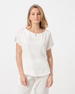 BLOUSE CONTRAST SLEEVE - Image 19