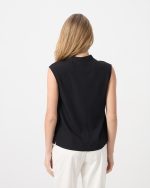 BLOUSE SLEEVELESS TIE NECK - Image 11