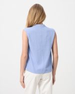 BLOUSE SLEEVELESS TIE NECK - Image 31