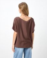 BLOUSE LOOSE ROUND NECK - Image 6