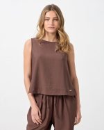 BLOUSE SLEEVELESS