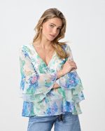 BLOUSE CHIFFON PRINTED - Image 3