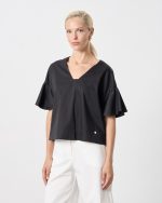 BLOUSE COTTON FLARED SLEEVE - Image 2