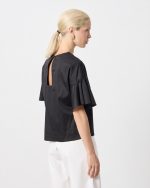 BLOUSE COTTON FLARED SLEEVE - Image 5
