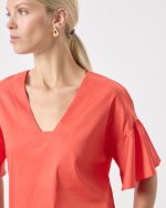BLOUSE COTTON FLARED SLEEVE - Image 15