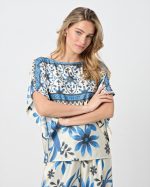 BLOUSE SATIN PRINTED - Image 3