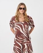 BLOUSE ZEBRA PRINT