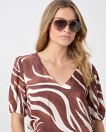 BLOUSE ZEBRA PRINT - Image 3