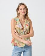 BLOUSE PRINTED RUFFLE - Image 2