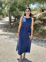 DRESS LONG SLEEVELESS - Image 2