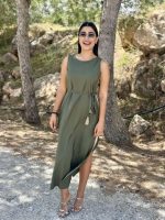 DRESS LONG SLEEVELESS - Image 6
