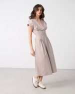 MIDI DRESS STRIPES - Image 3