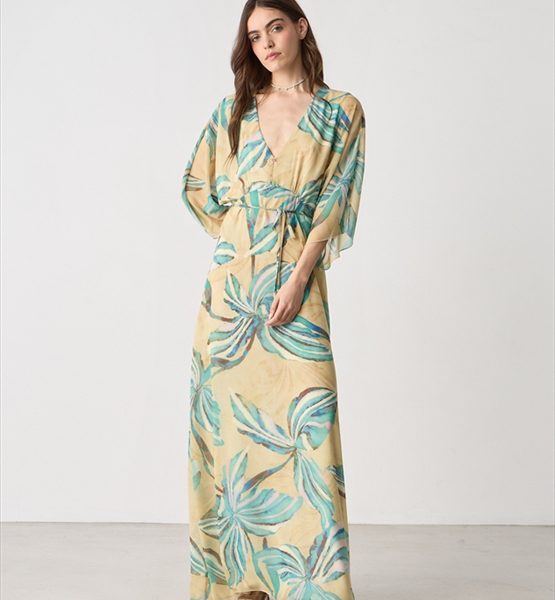 MAXI DRESS CHIFFON PRINTED