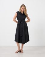 COTTON SHIRT DRESS - Image 3