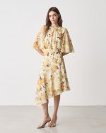 ASYMMETRICAL DRESS PRINTED