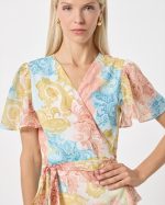ASYMMETRICAL WRAP DRESS - Image 9