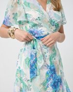 ASYMMETRICAL WRAP DRESS - Image 3