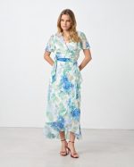 ASYMMETRICAL WRAP DRESS - Image 4